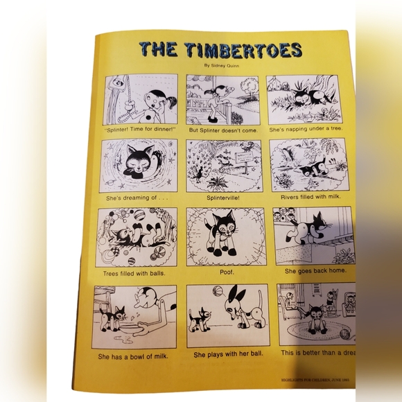 Vintage Highlights for children book June 1993 - Picture 4 of 6